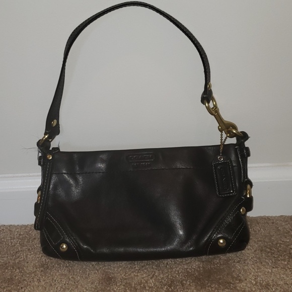 Leather Coach Purse - Picture 1 of 8